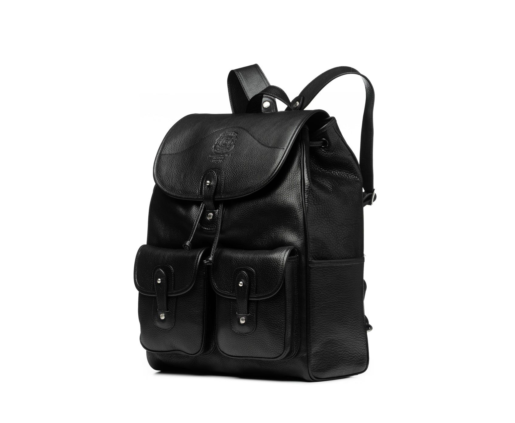 blazer leather backpack Blazer No. 278 | Vintage Black Leather Backpack