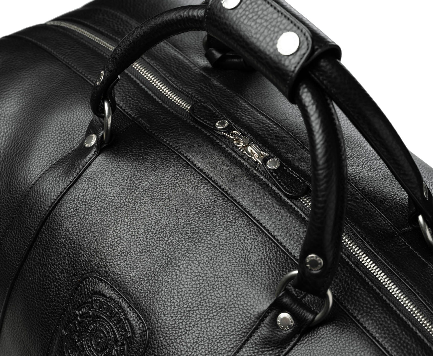 Cavalier I No. 96 | Vintage Chestnut Leather Duffle Bag