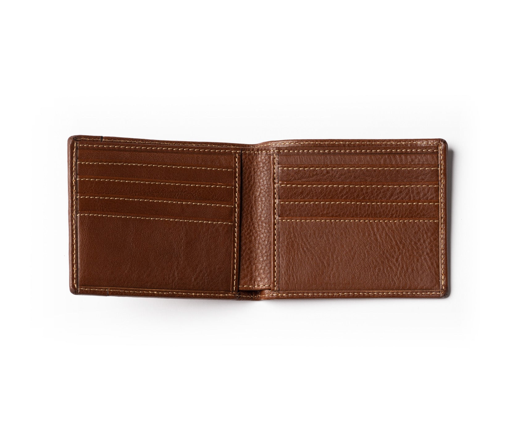 Ghurka Classic Wallet No. 101 Chestnut Leather Front