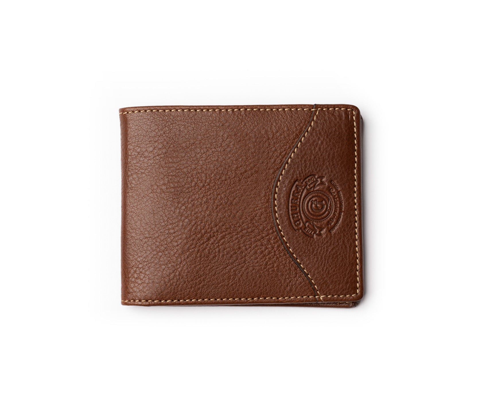 Ghurka Classic Wallet No. 101 Chestnut Leather Front