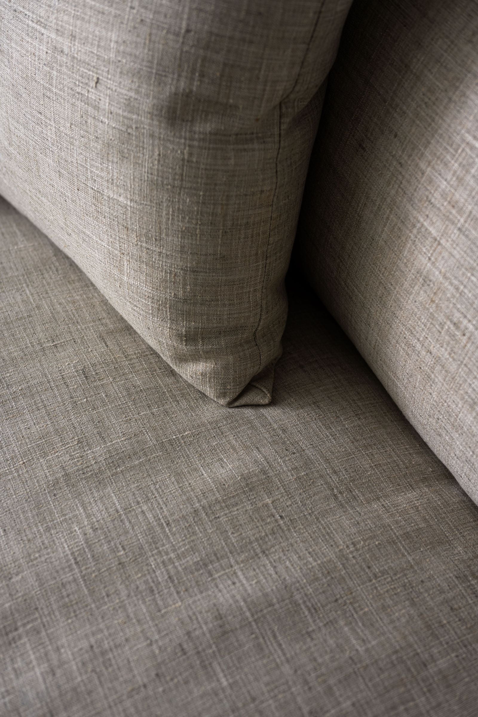 Linen Skirted Sofa