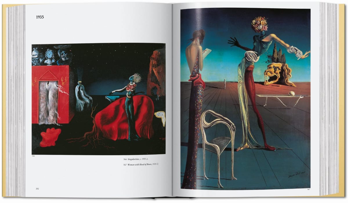 Dali. The Paintings Coffee Table Book 
